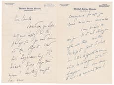 'Anxious to see you:' JFK letters to Swedish lover auctioned