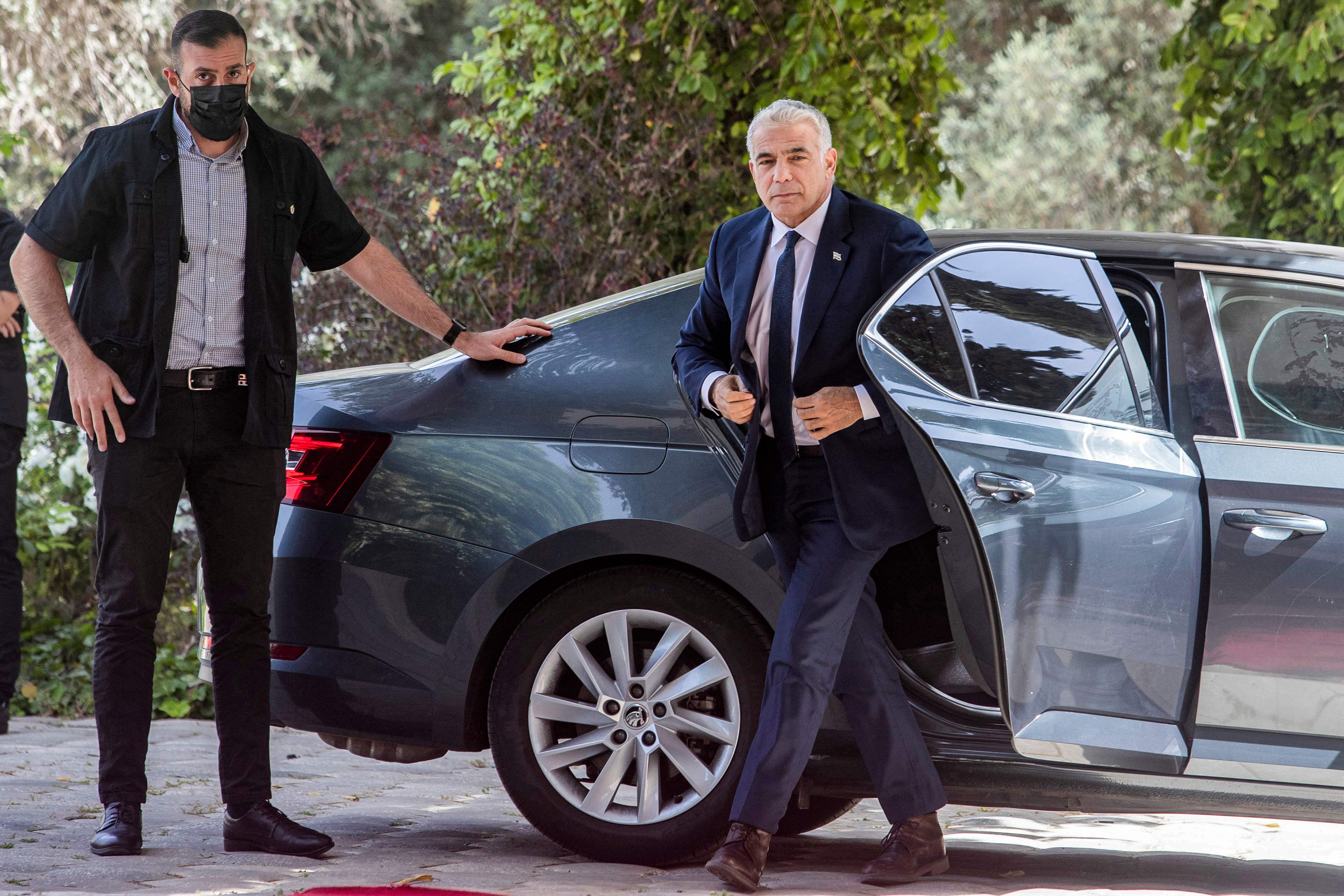 Doors opening? Yair Lapid, leader of the Yesh Atid (There Is a Future) Party, has been tasked with forming a coalition government to break Israel’s political impasse