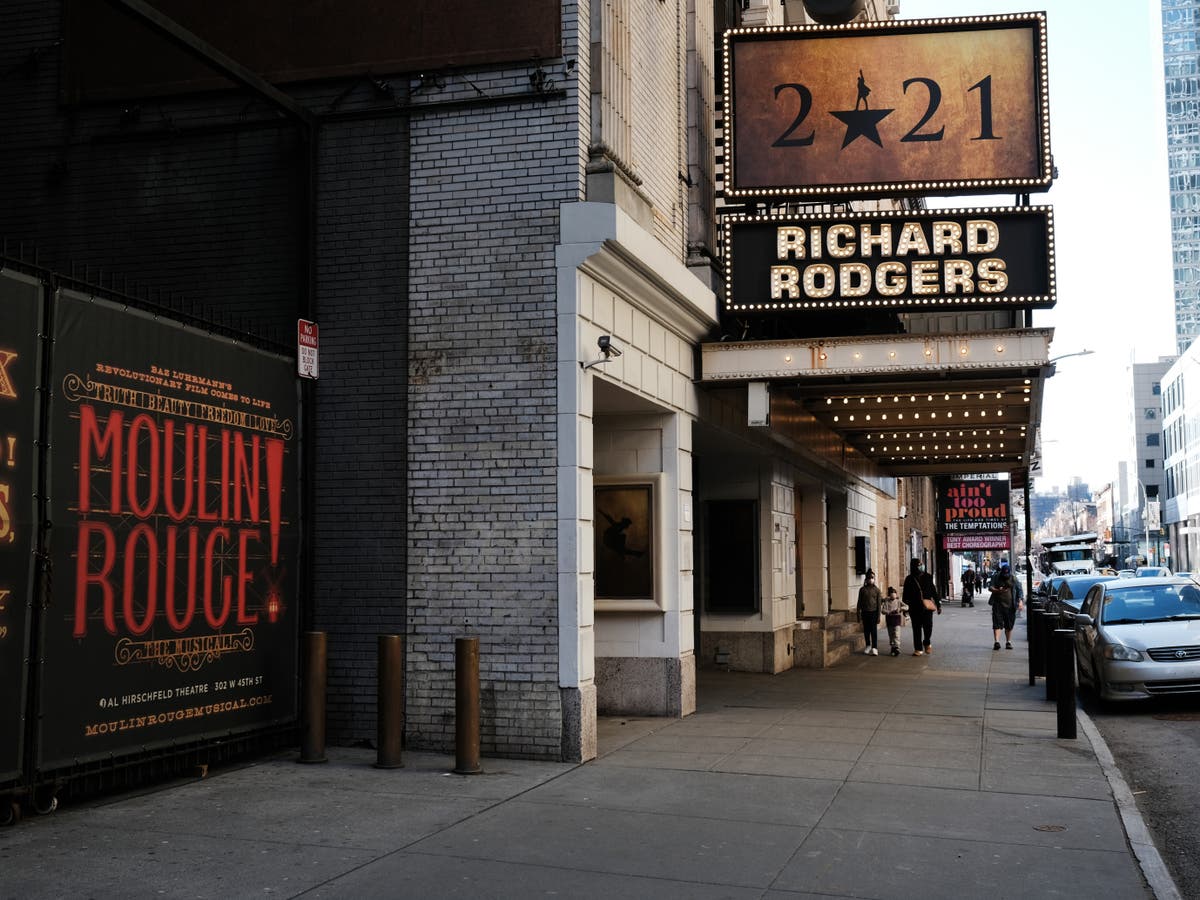 Broadway theatres to reopen at full capacity by end of summer