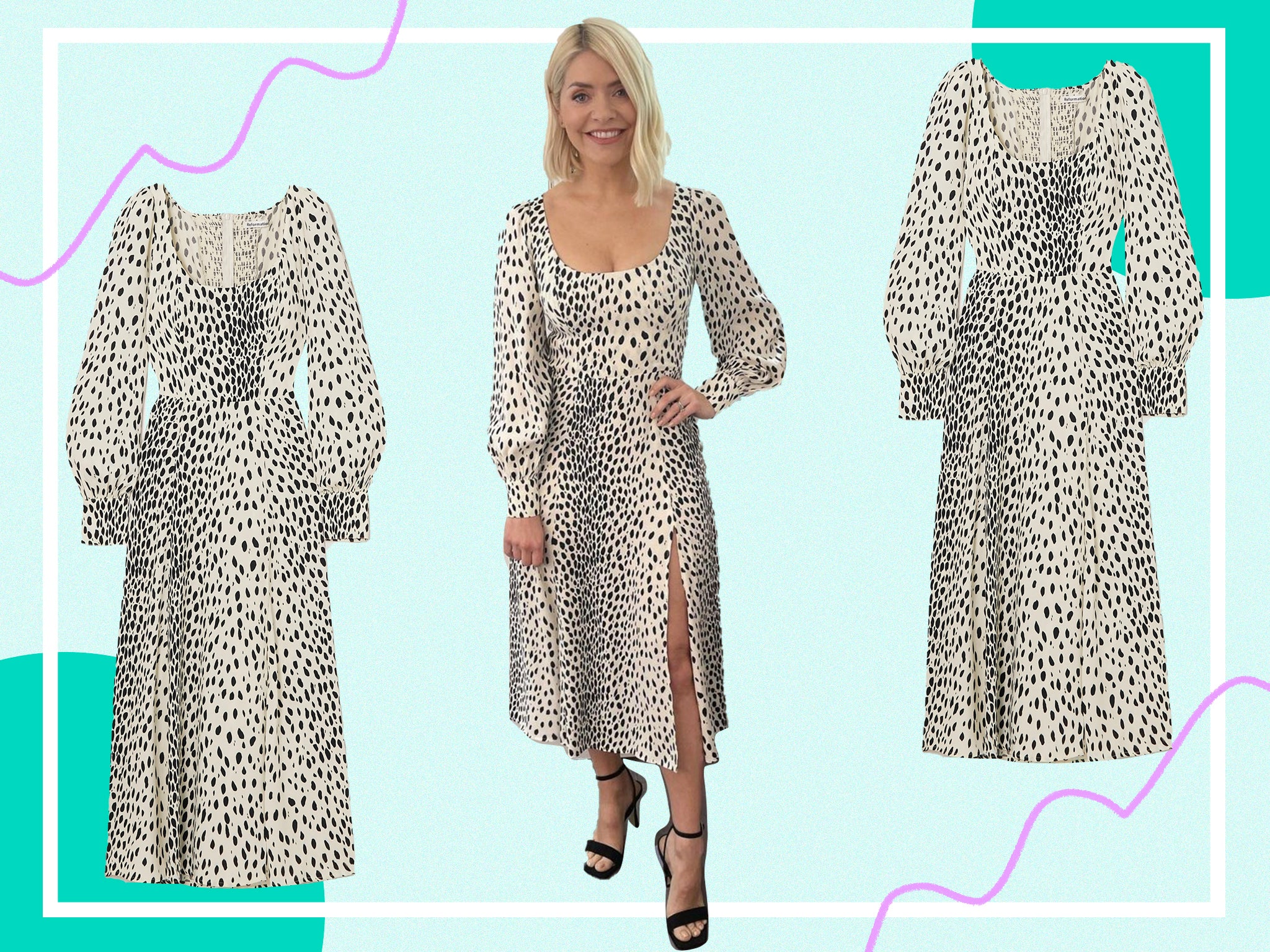 While more expensive than her usual high street outfits, this dress will stand the test of time