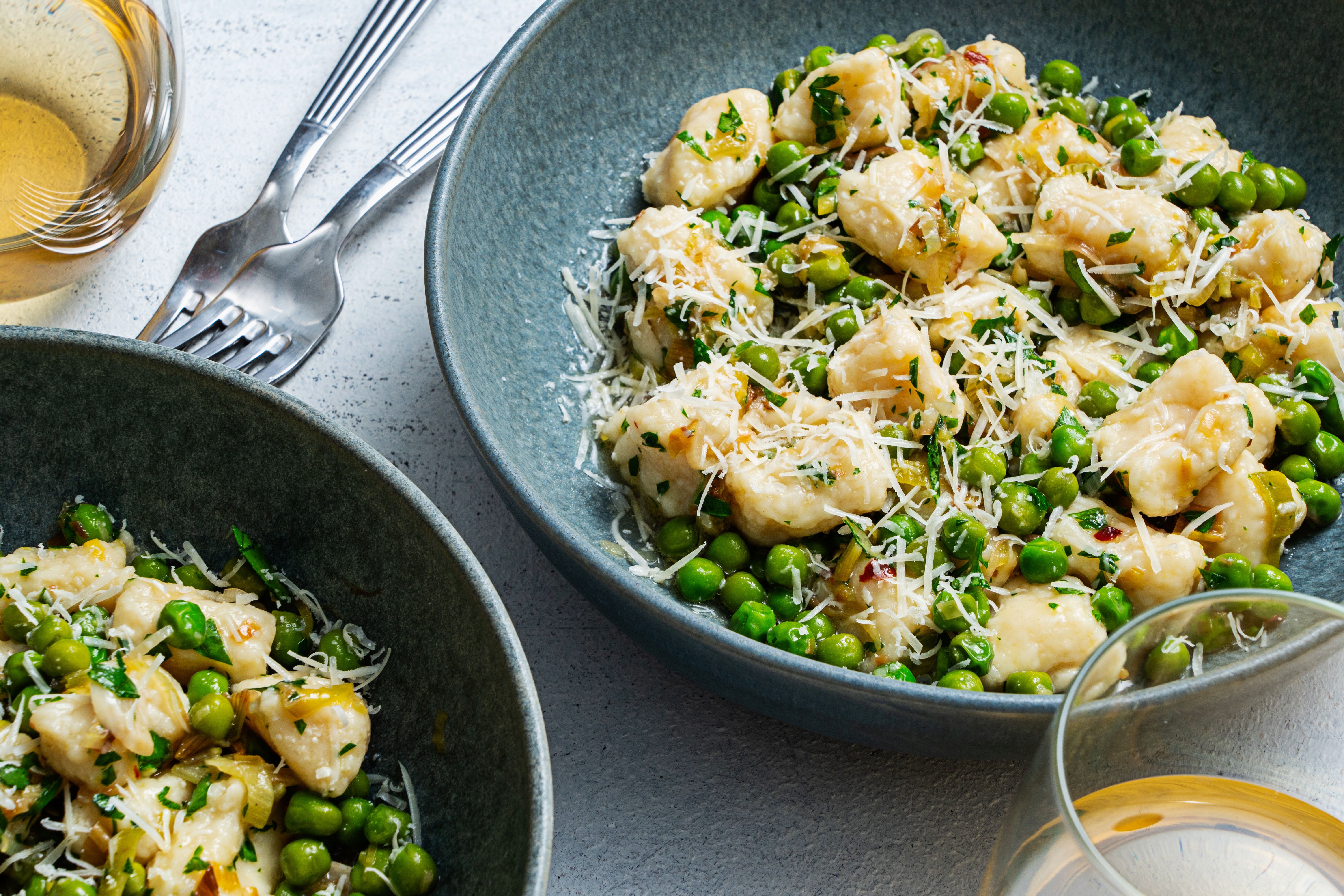 These gnocchi are made with ricotta instead of potatoes, and stuffed with lemon zest for a burst of flavour