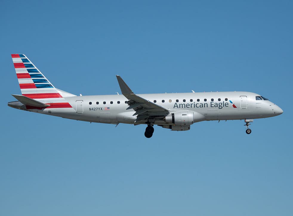 An American Eagle flight was diverted