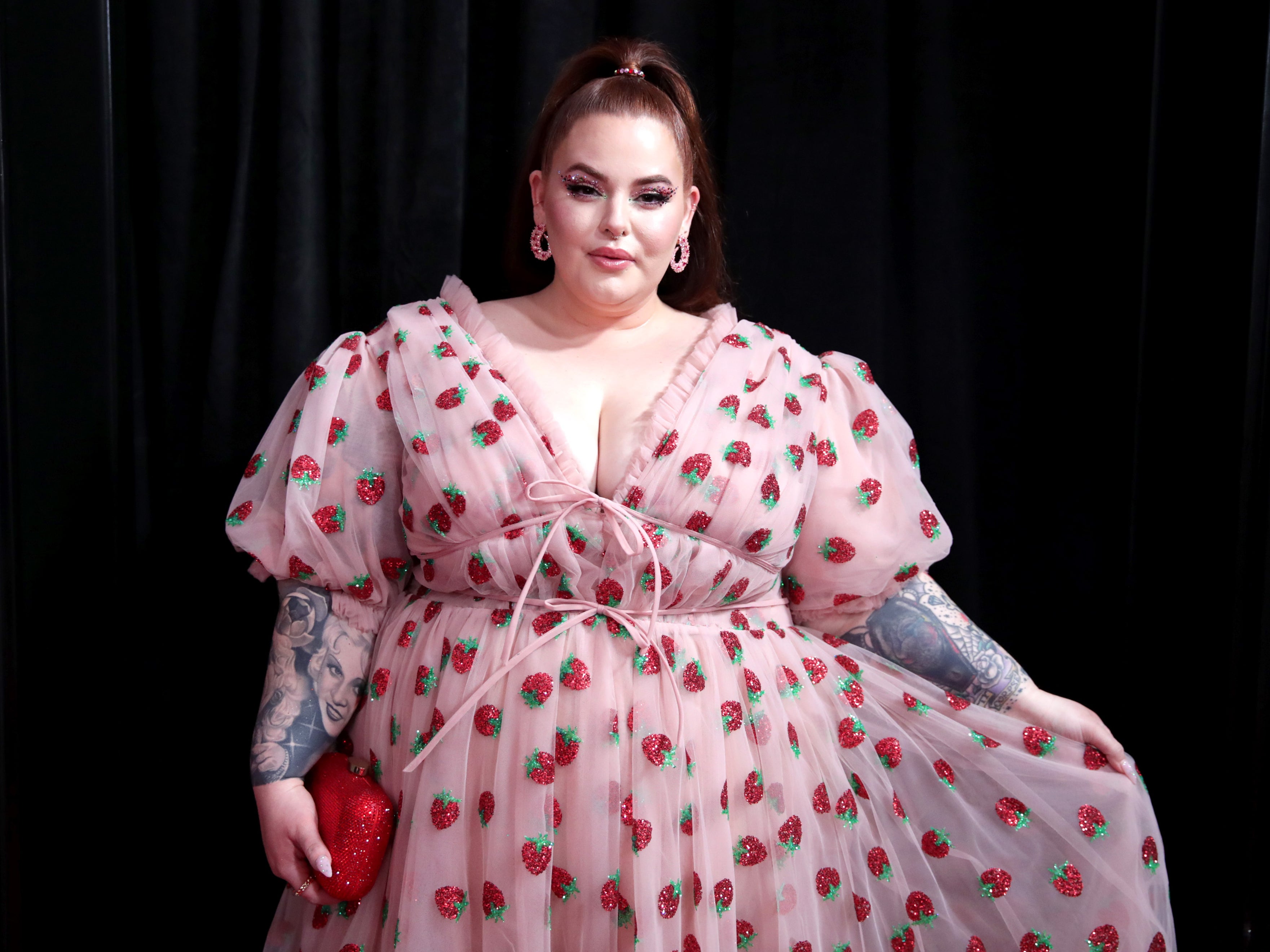 Tess Holliday at the the 62nd Annual GRAMMY Awards