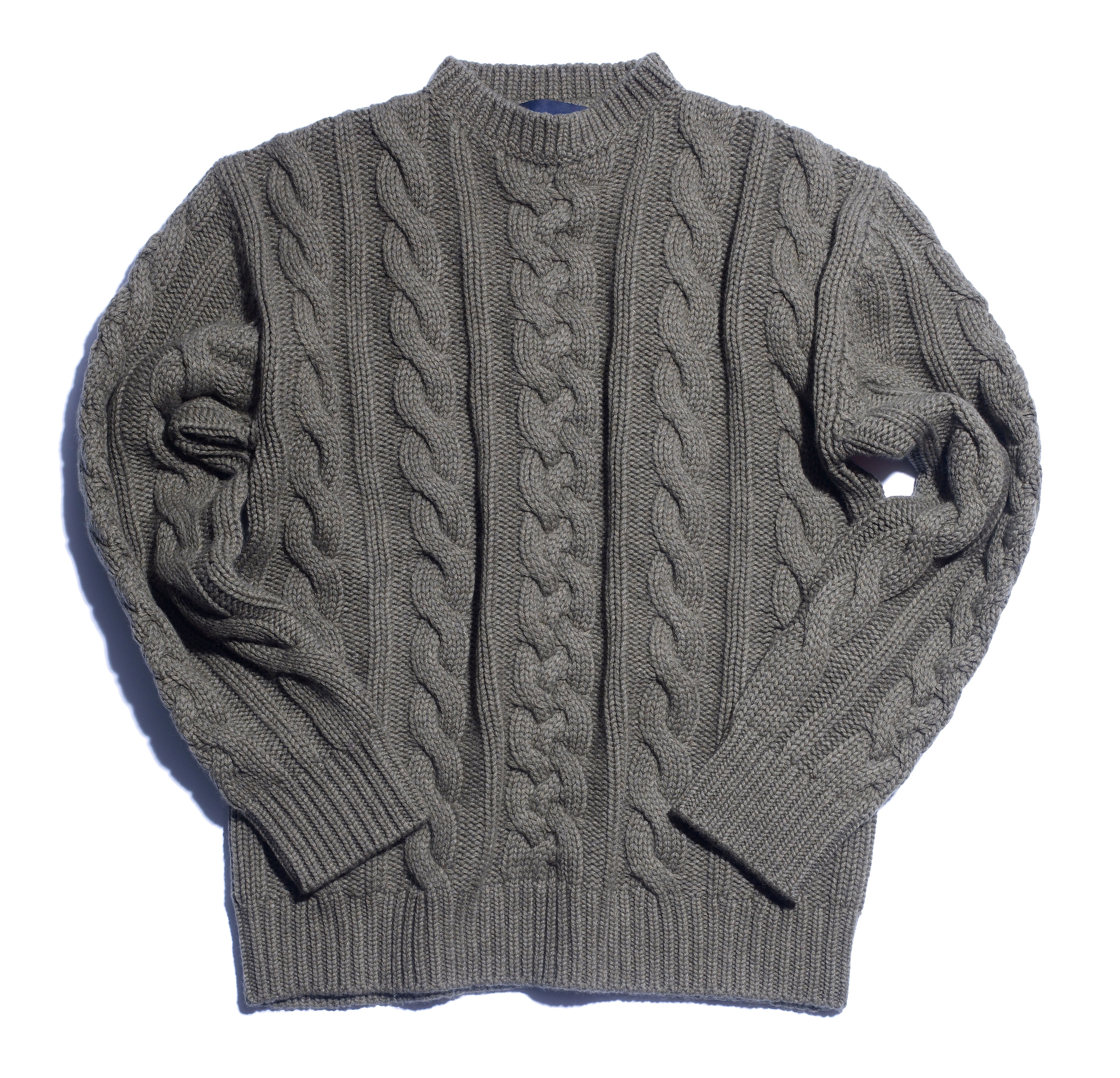 Cable knit woollen Jersey sweater jumper