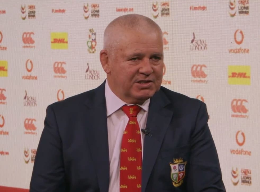 Warren Gatland reveals 2021 Lions squad