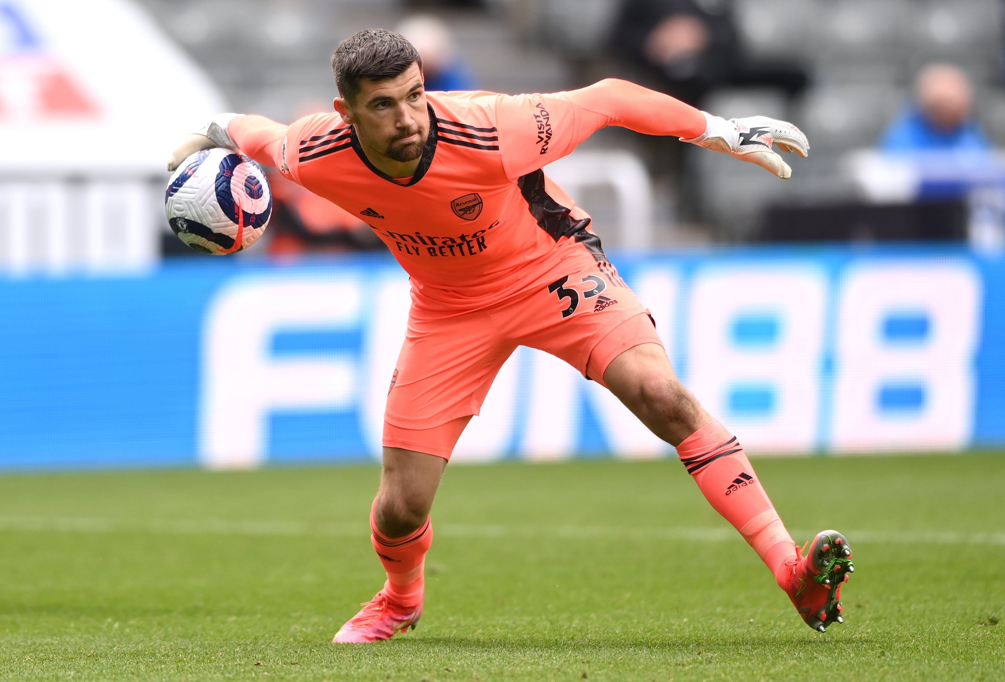 Mat Ryan kept his first clean sheet for Arsenal in the win at Newcastle