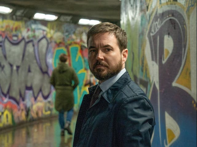 Martin Compston as Steve Arnott in Line of Duty’s sixth season, aired recently on BBC One