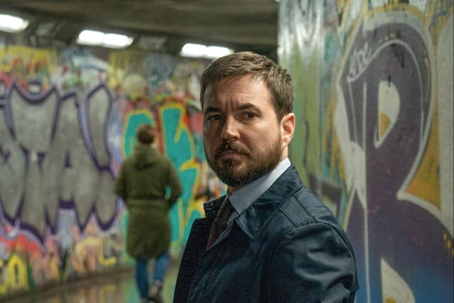 Martin Compston as Steve Arnott in Line of Duty’s sixth season, aired recently on BBC One