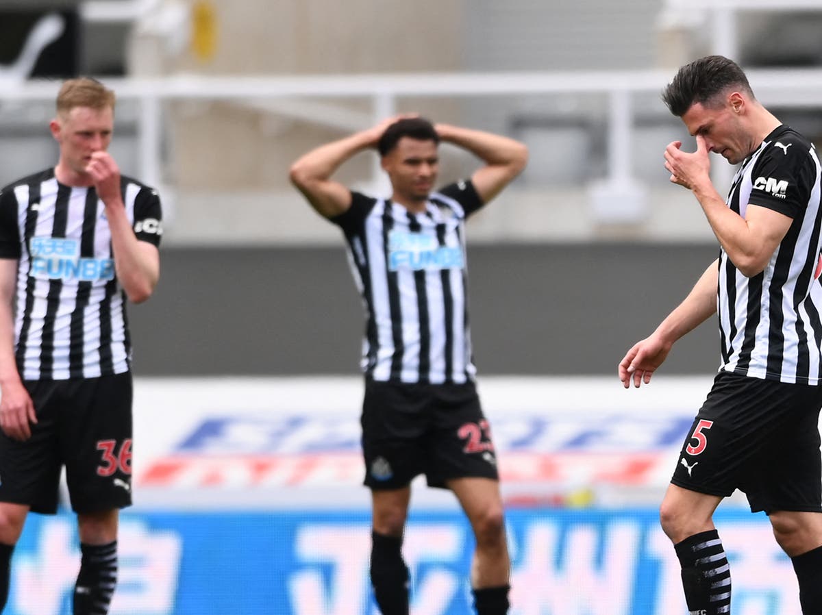 Newcastle players &lsquo;running on empty&rsquo; as Premier League safety nears, admits Steve Bruce
