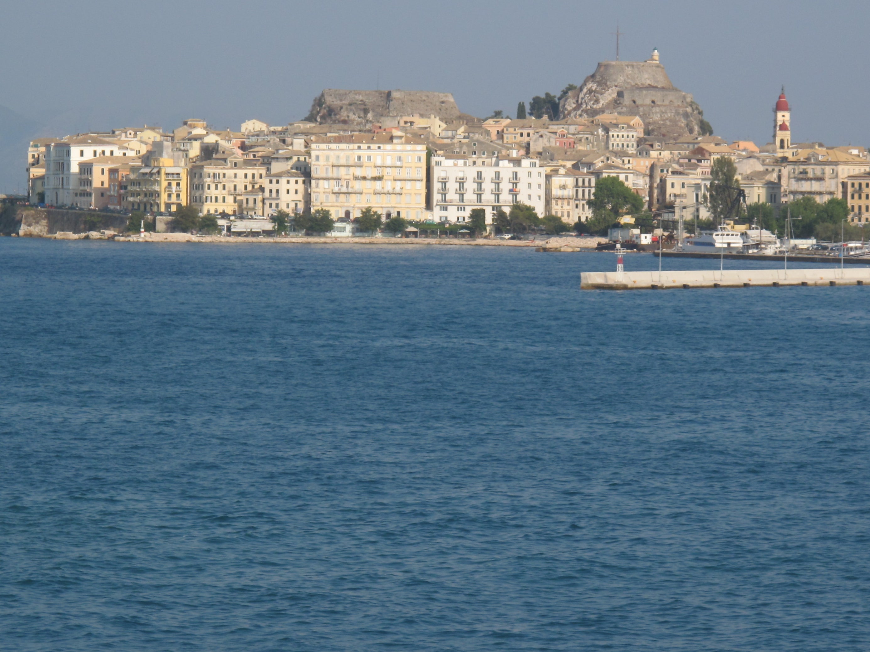 Free view: Corfu Town, a potential beneficiary of the ‘islands policy'