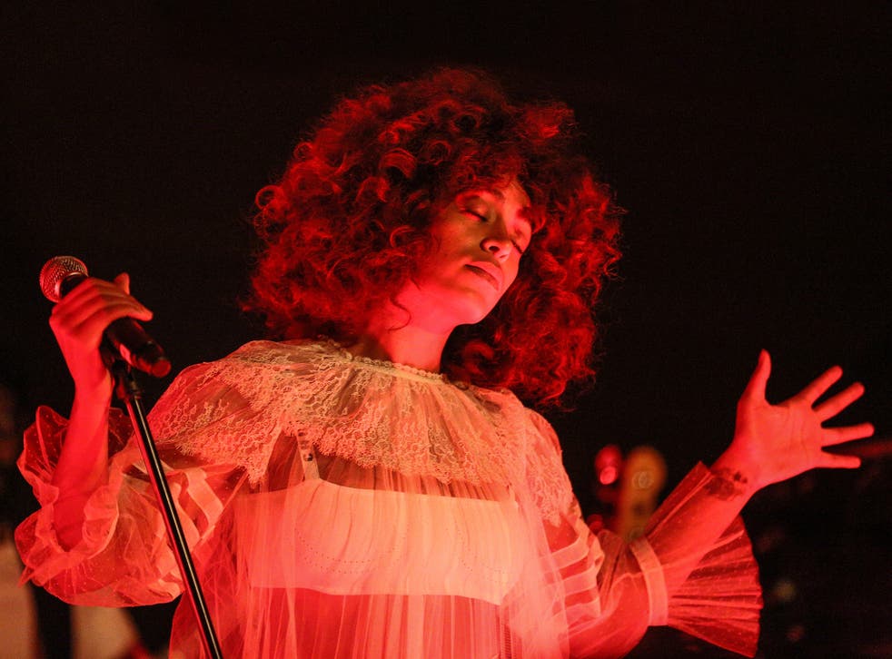 Part of a cultural movement: Solange performs in 2017
