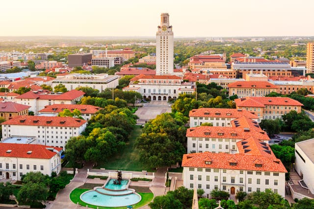 <p>Students at University of Texas Austin have been battling with the administration over what they believe to be a racist school song</p>