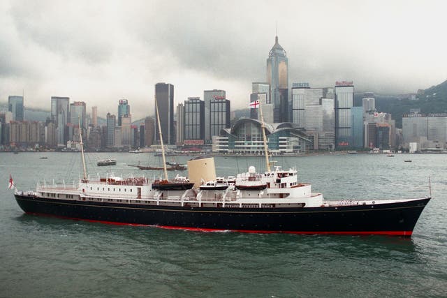 <p>HMY Britannia was decommissioned in 1997</p>