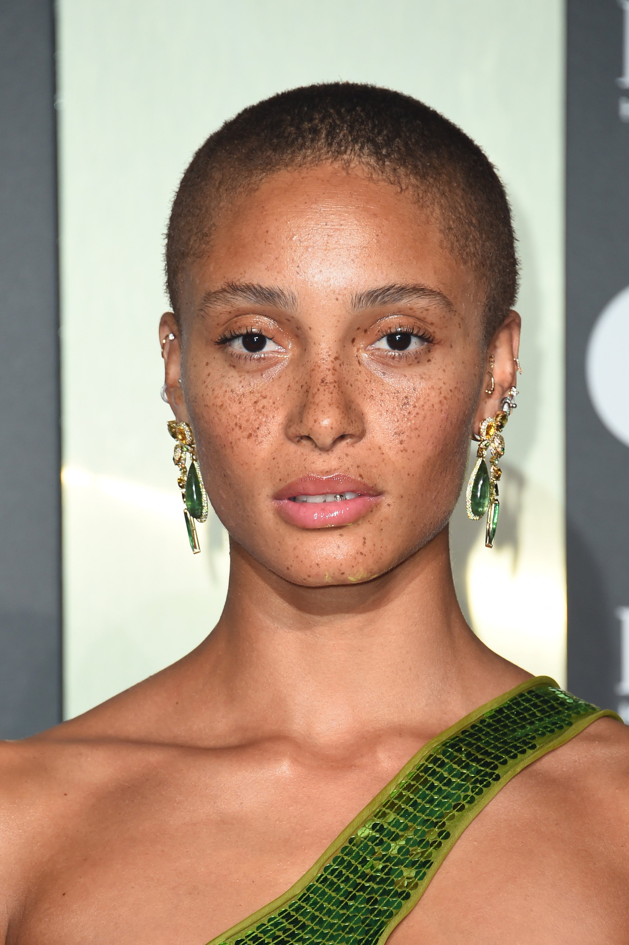 Adwoa Aboah arriving at the GQ Men of the Year Awards 2019