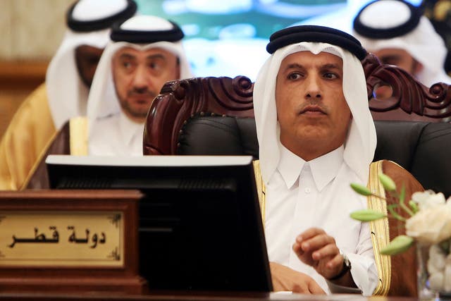 Qatari Minister of Finance Ali Shareef al-Emadi