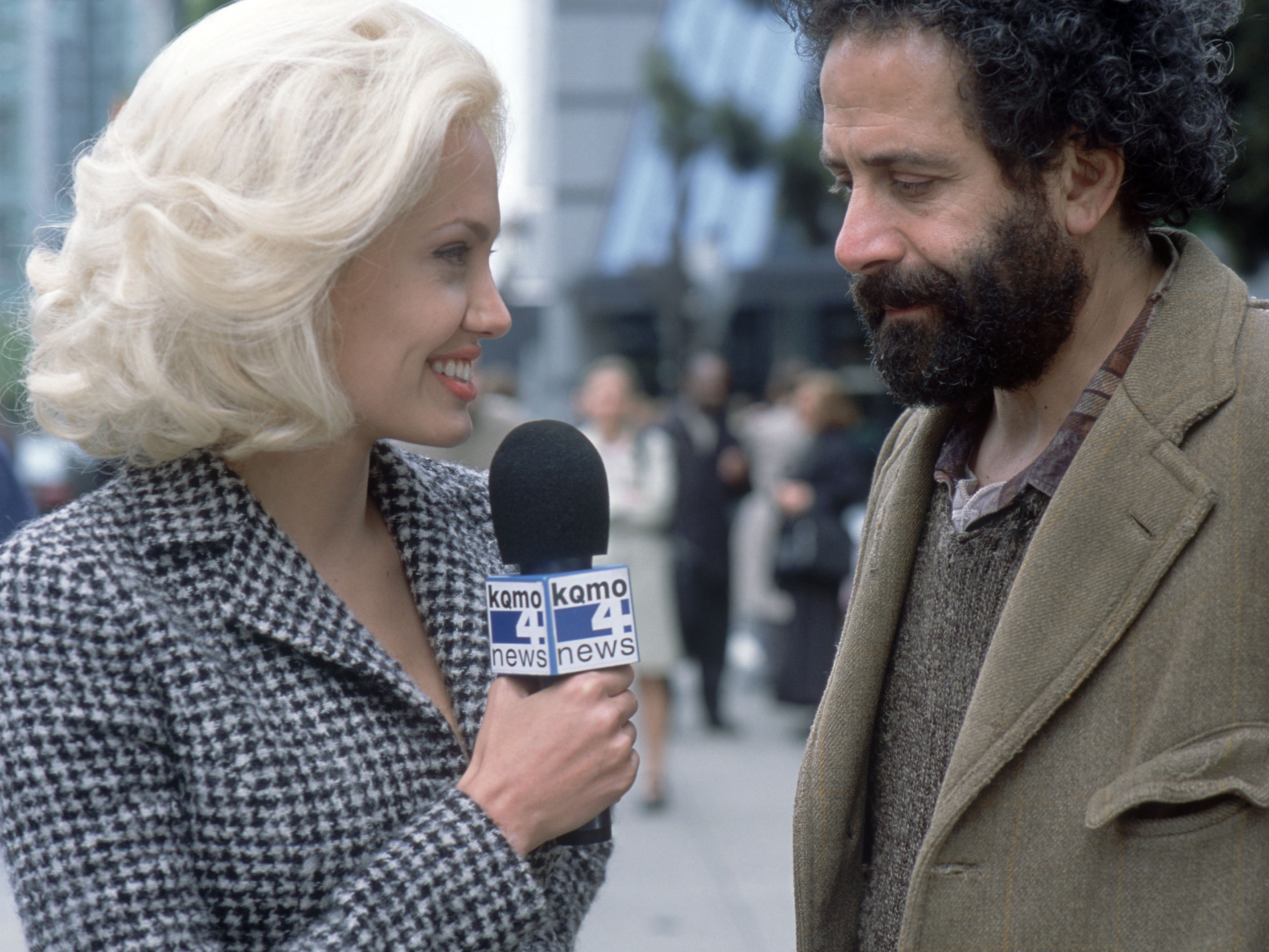 Angelina Jolie and Tony Shalhoub in ‘Life or Something Like It’ (2002)