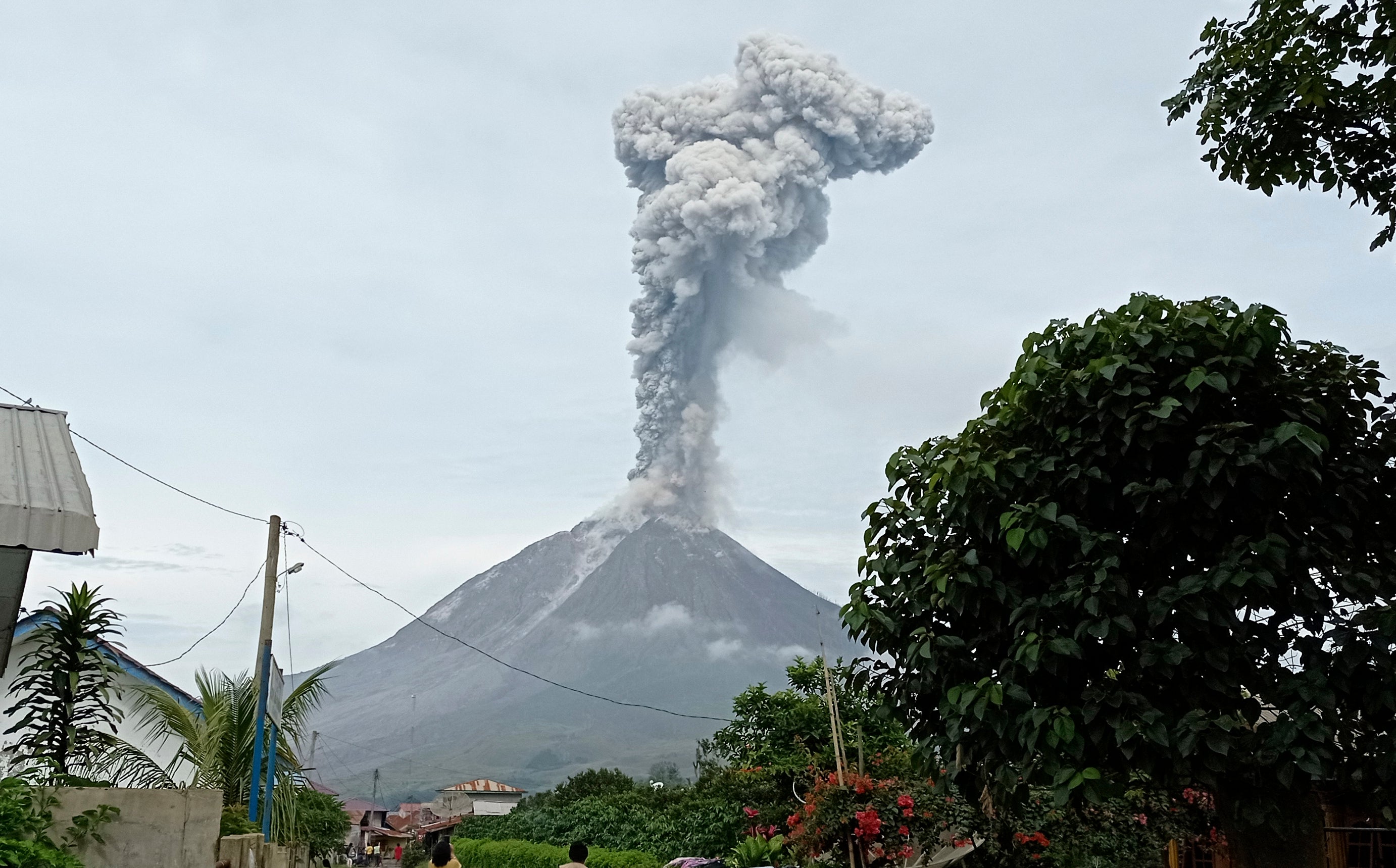 Indonesia Volcano