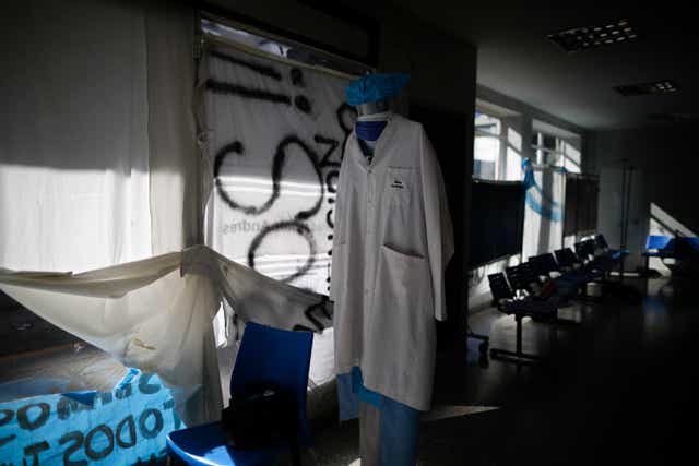 Virus Outbreak Argentina Closed Clinics