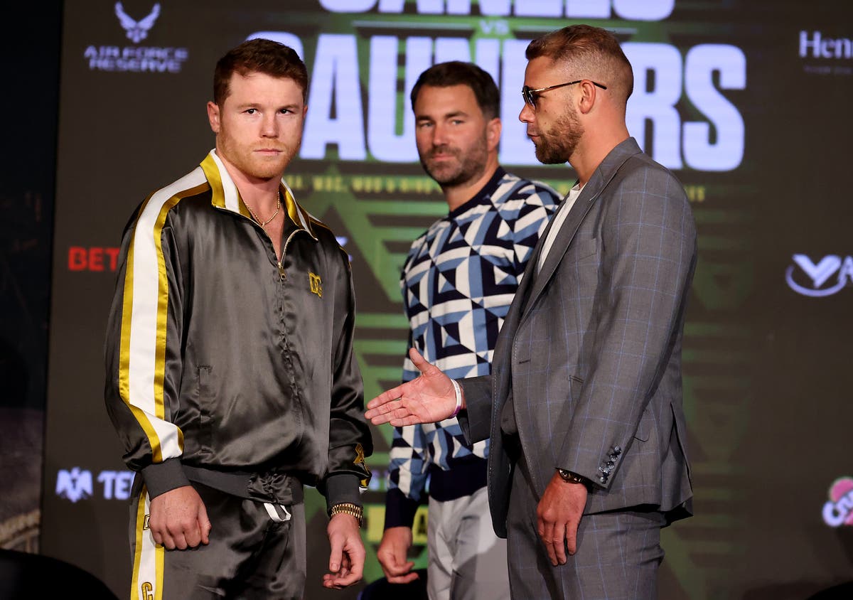 Canelo Alvarez ‘motivated to hit Billy Joe Saunders more’ after Briton’s pre-fight antics