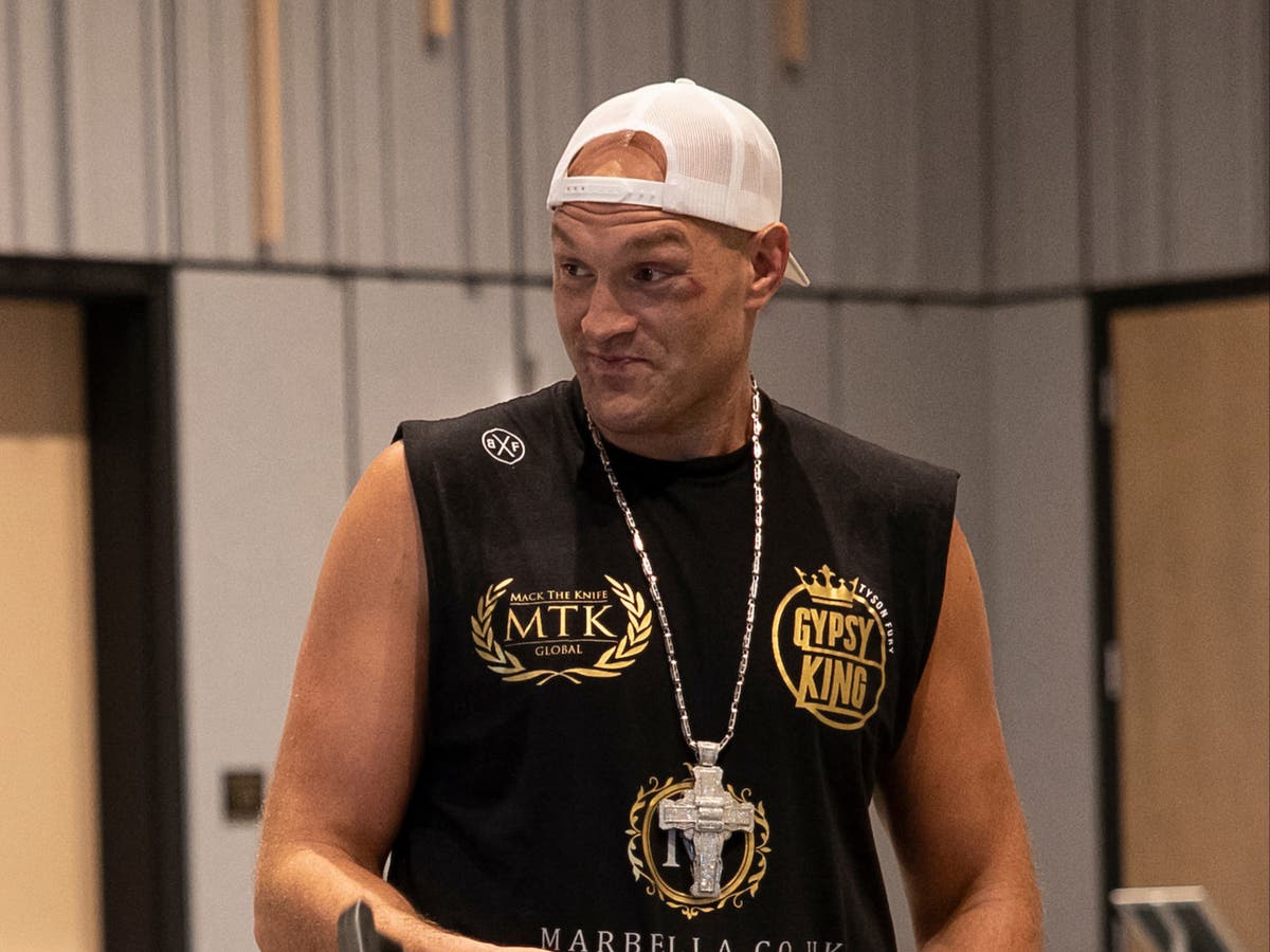 Tyson Fury promises to give ‘fake’ Anthony Joshua ‘a good hiding’ Tyson Fury promises to give ‘fake’ Anthony Joshua ‘a good hiding’