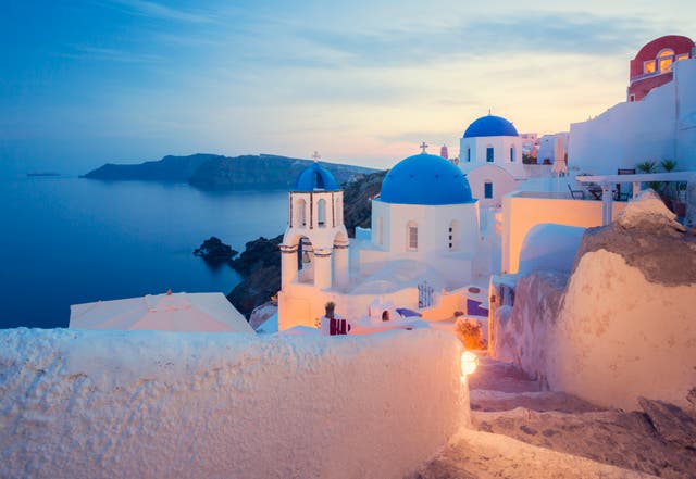 <p>Could Santorini, but not Greece, make the green list?</p>