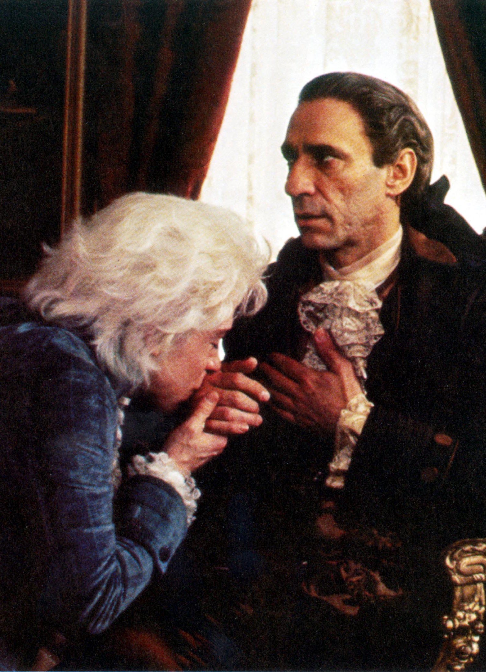 Abraham and Tom Hulce in Amadeus