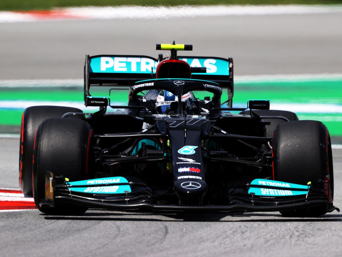 Valtteri Bottas fastest in Spanish Grand Prix first practice | The ...