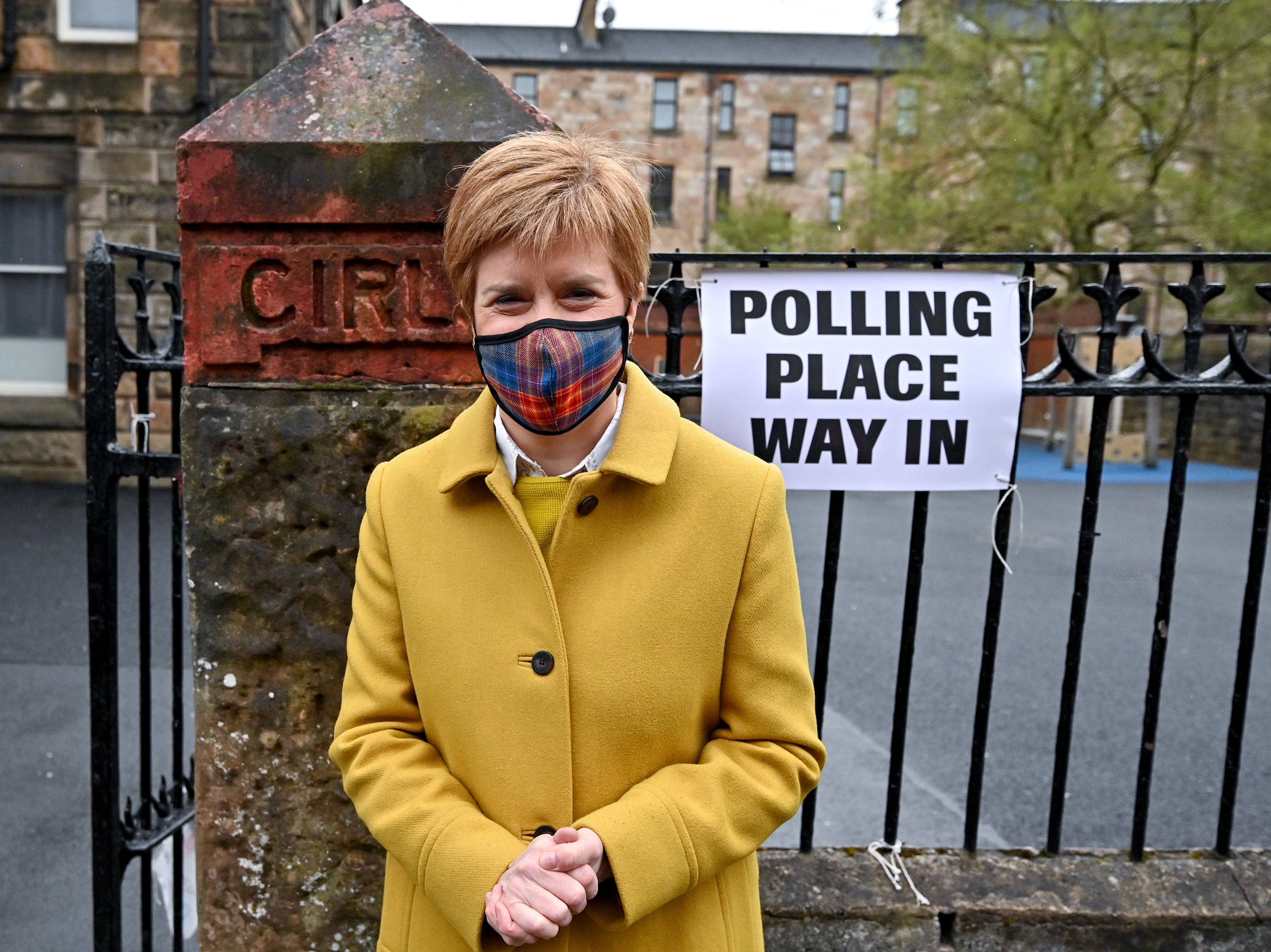 Nicola Sturgeon on polling day