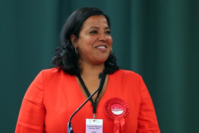 <p>Joanne Anderson, the current directly elected mayor of Liverpool </p>