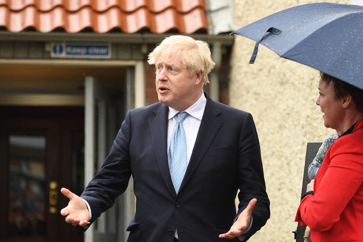 Boris Johnson dismisses &lsquo;irresponsible&rsquo; Scotland referendum as SNP majority on knife-edge