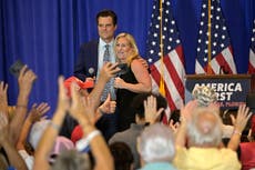 ‘We’re the leaders. They follow us!’ Matt Gaetz tells MTG as pair weigh-in on Liz Cheney and ‘America last’ media