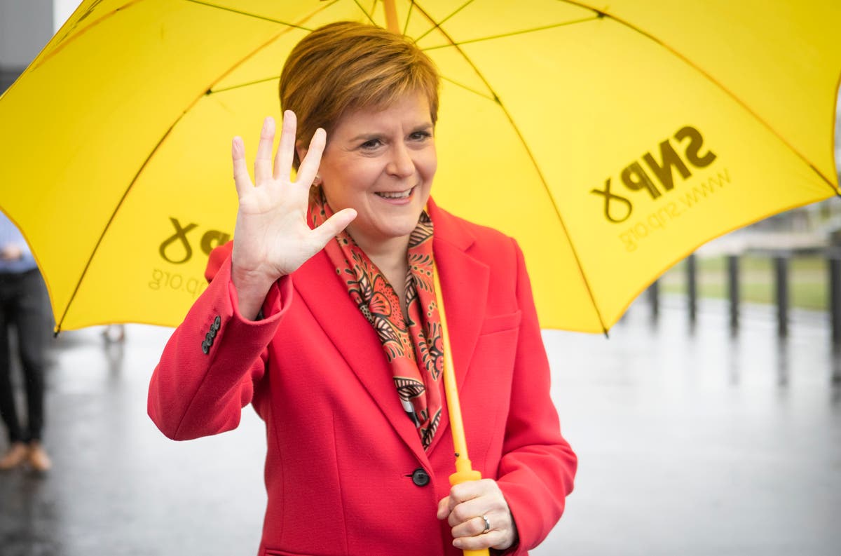 Sturgeon claims mandate for independence referendum after SNP election win