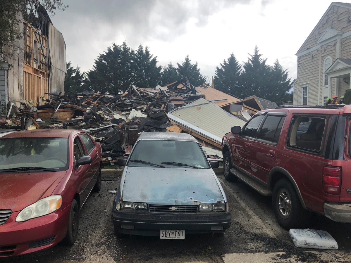 Police: Maryland man killed 3 neighbors, set house ablaze Police: Maryland man killed 3 neighbors, set house ablaze