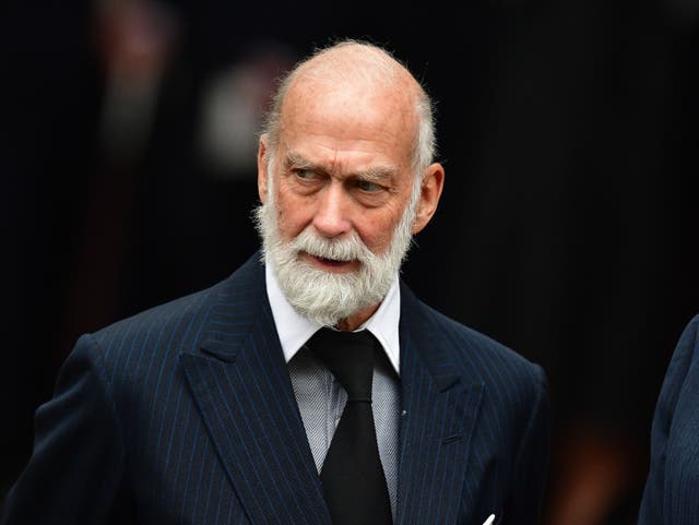 <p>Prince Michael of Kent, photographed in 2017</p>