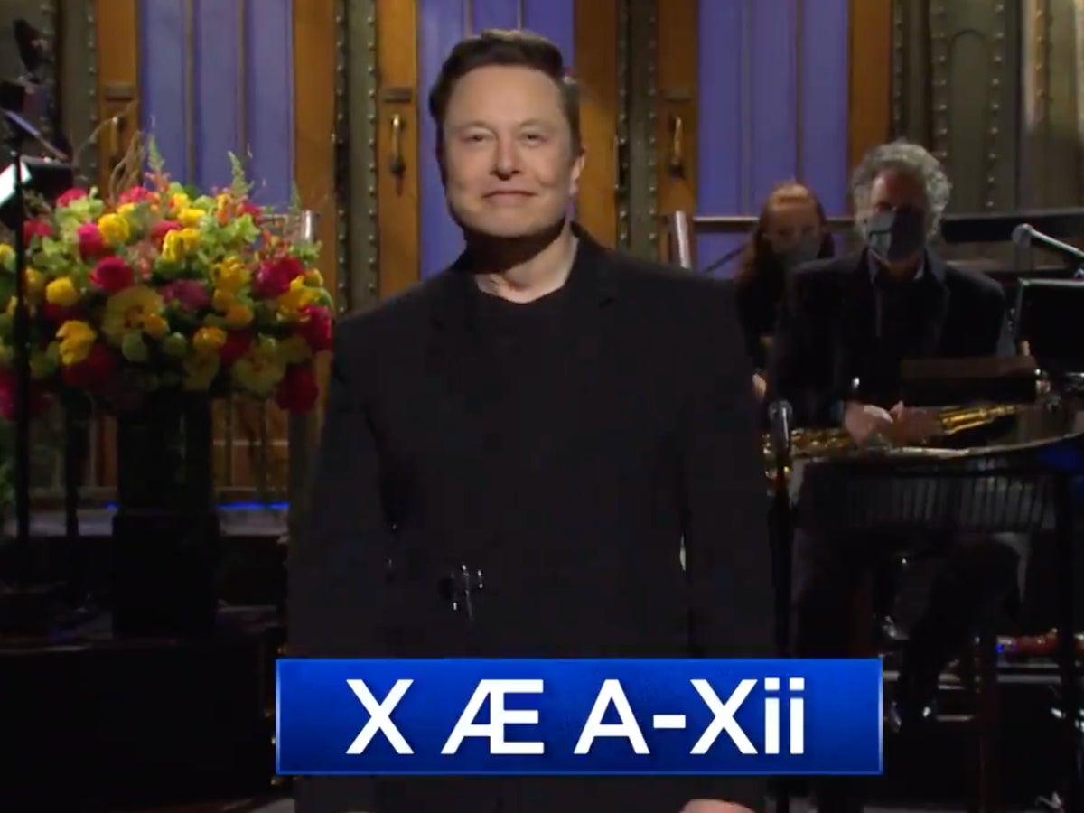 Elon Musk Jokes About His Child S Name X Ae A Xii In Snl Opening Monologue The Independent