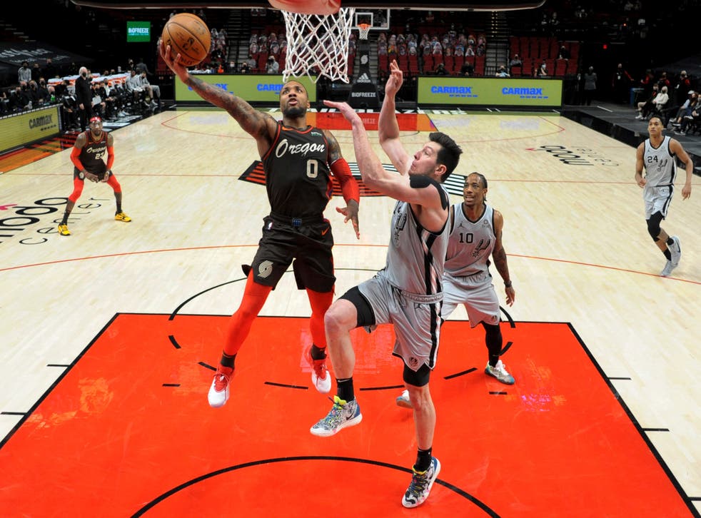 SPURS-TRAIL BLAZERS
