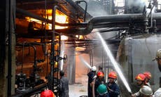 Fire at Syrian oil refinery extinguished after leakage