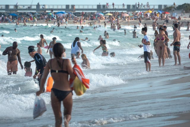 Spring break vacationers flocked to Florida’s beaches in March and April