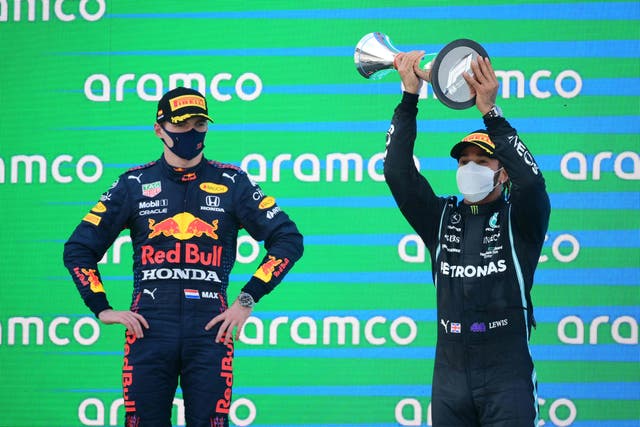 <p>Max Verstappen has seen title rival Lewis Hamilton win the past three races of the season</p>