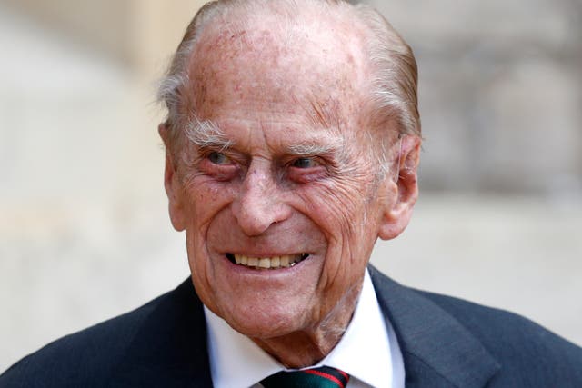 Prince Philip, pictured on 22 July 2020 in Windsor