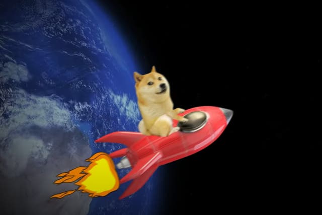 Elon Musk said he would use SpaceX to send dogecoin into space, sharing the meme video ‘To the moon’ by Herr Fuchs on Twitter