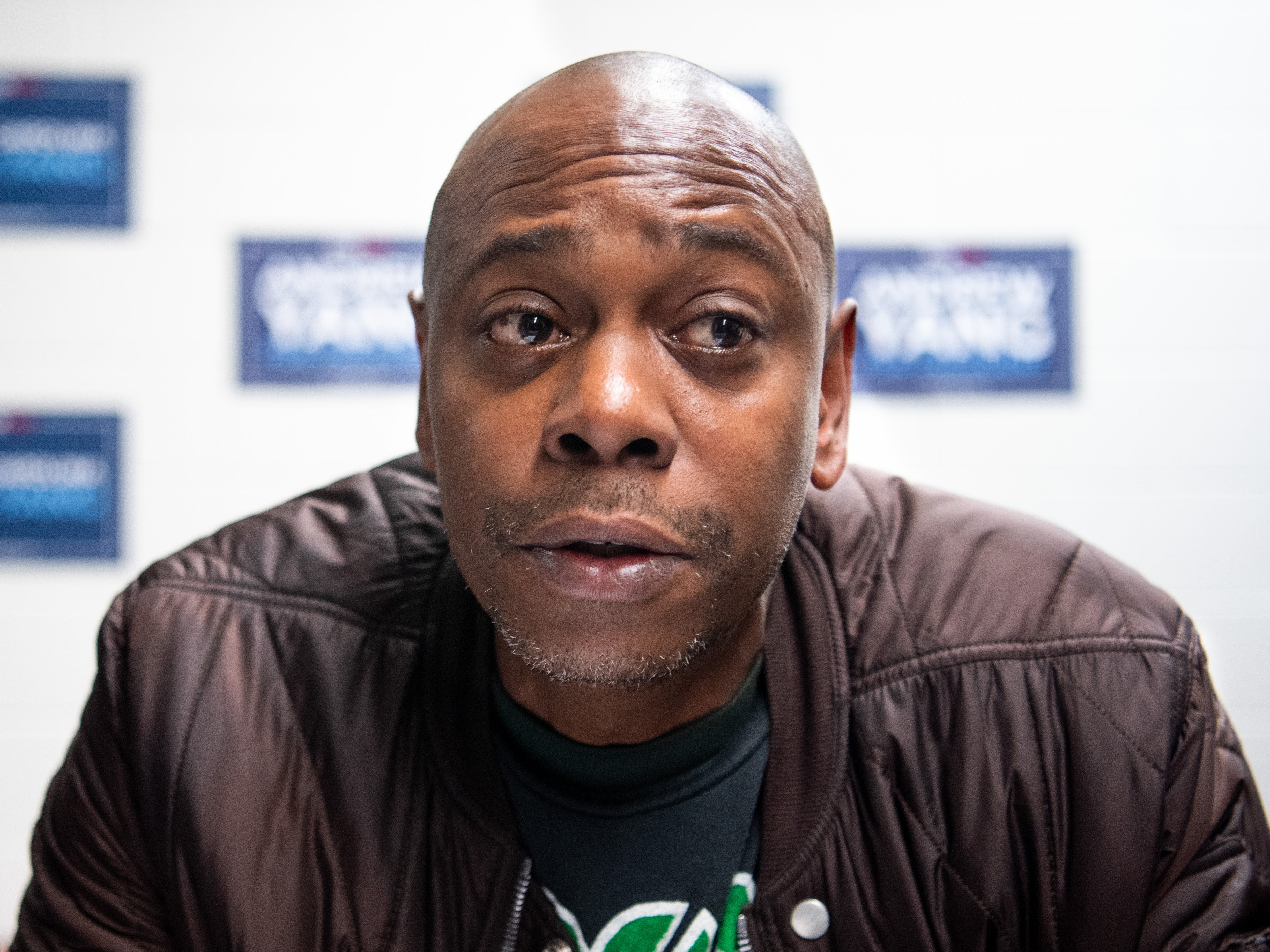 Dave Chappelle, pictured in January 2020