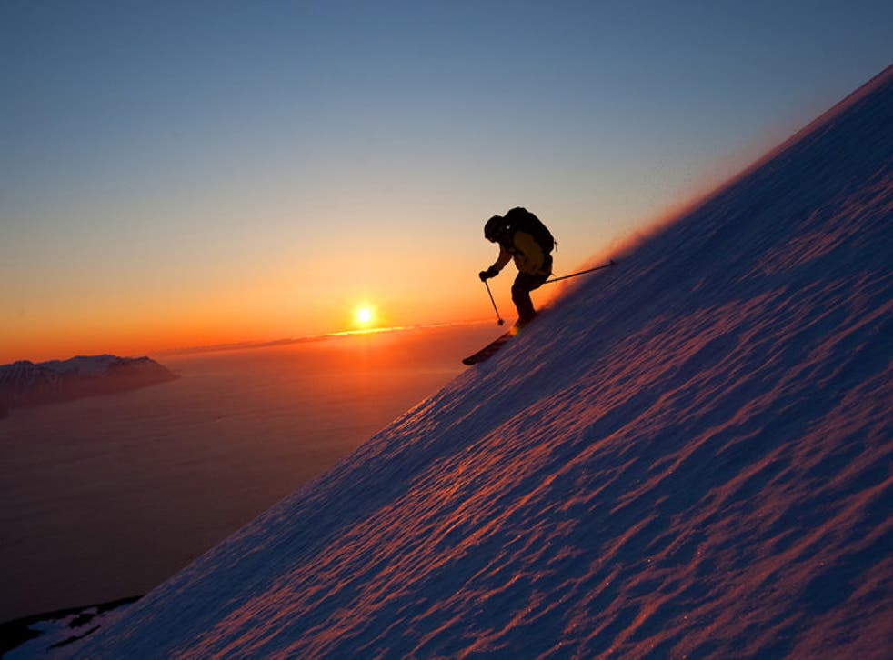 Downhill fast? Early summer skiing in Iceland