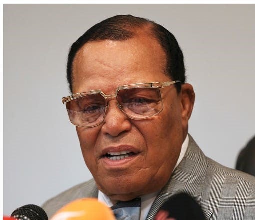 Minister Louis Farrakhan has made offensive remarks about Jewish communities and has been banned from entering the UK since 2002