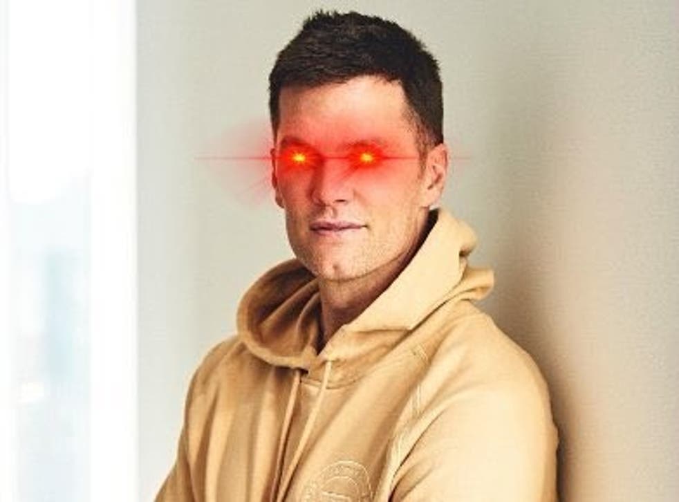 NFL star Tom Brady added laser eyes to his Twitter profile picture on 10 May, 2021