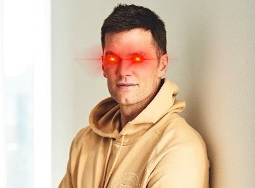 Tom Brady adds bitcoin laser eyes to Twitter profile | The Independent