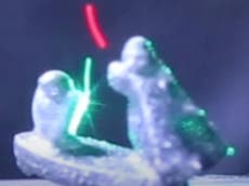 Scientists use single-particle hologram to create lightsabers and photon torpedos