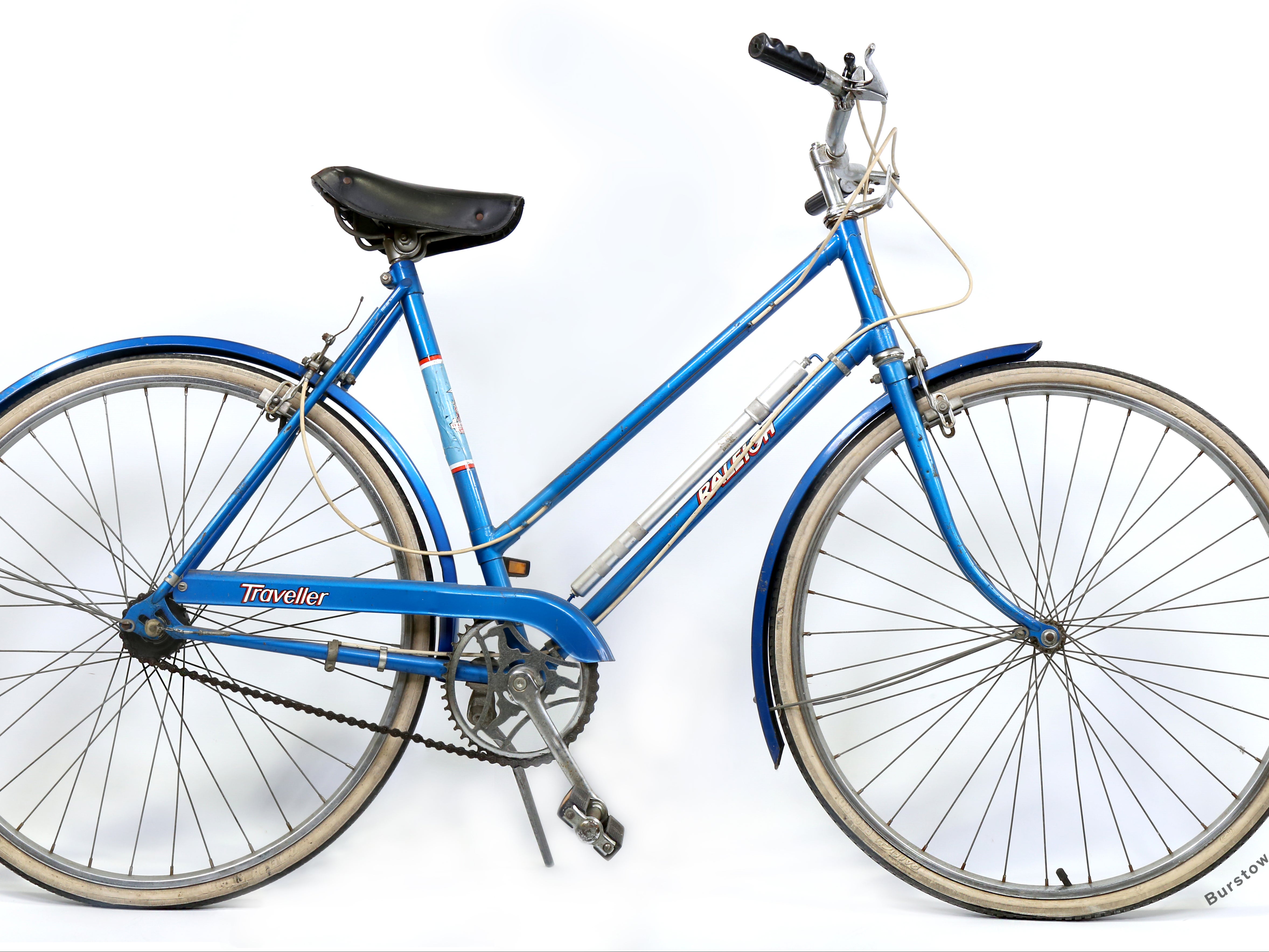 <p>The 1970s Rayleigh Traveller bike formerly belonging to Princess Diana</p>