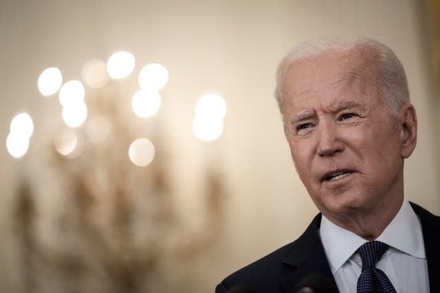 <p>U.S. President Joe Biden delivers remarks on the economy in the East Room of the White House on May 10, 2021 in Washington, DC</p>