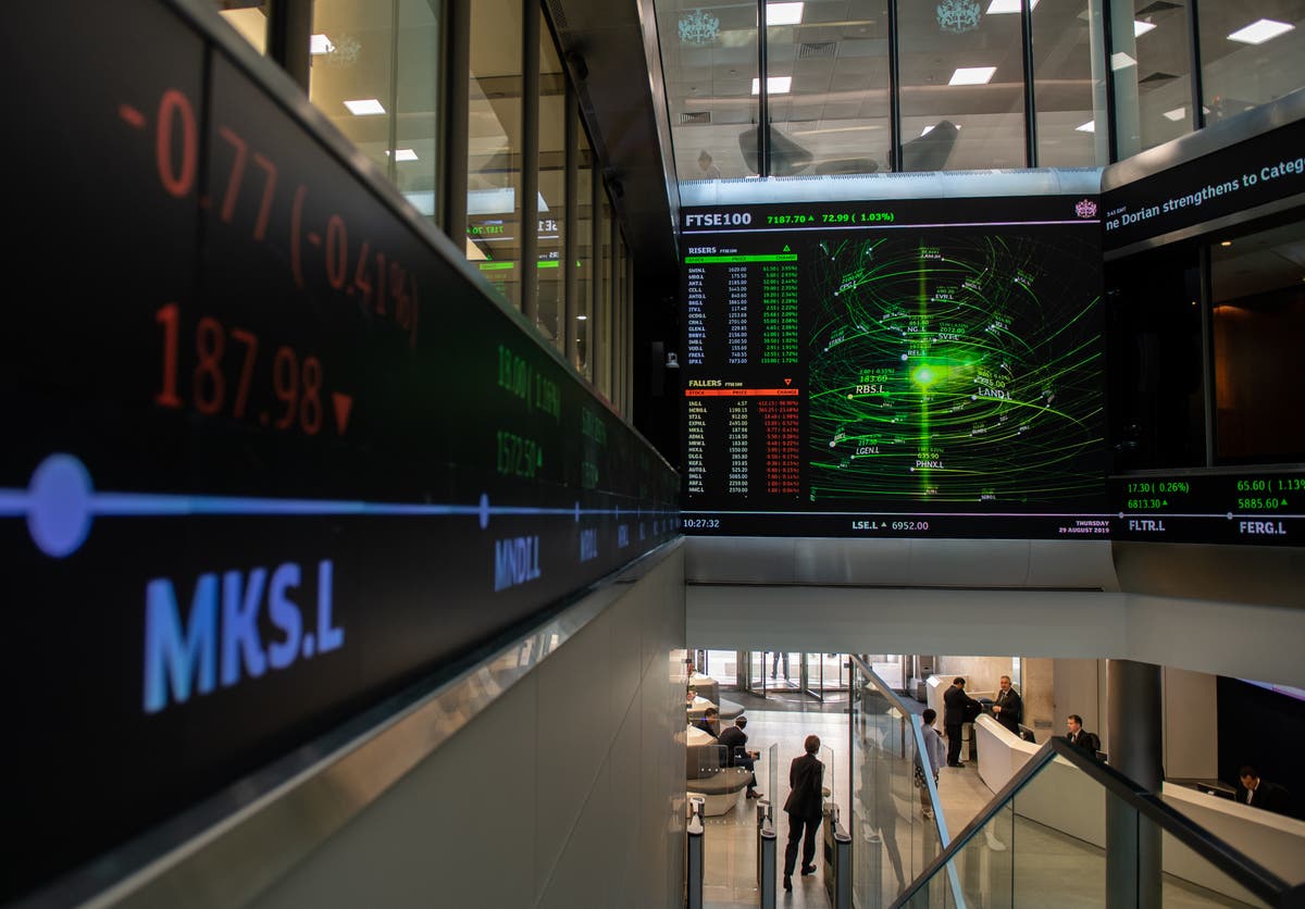 FTSE 100 declines slightly amid stronger pound, Sensex open 350 points lower after sell-off in Asian stocks